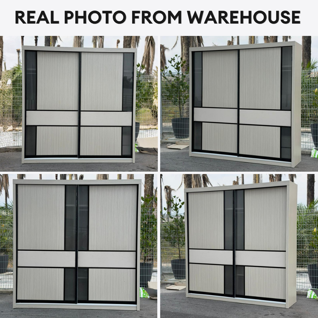 Delina 8/6/5x8ft Wardrobe | B22-92