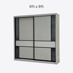Delina 8/6/5x8ft Wardrobe | B22-92