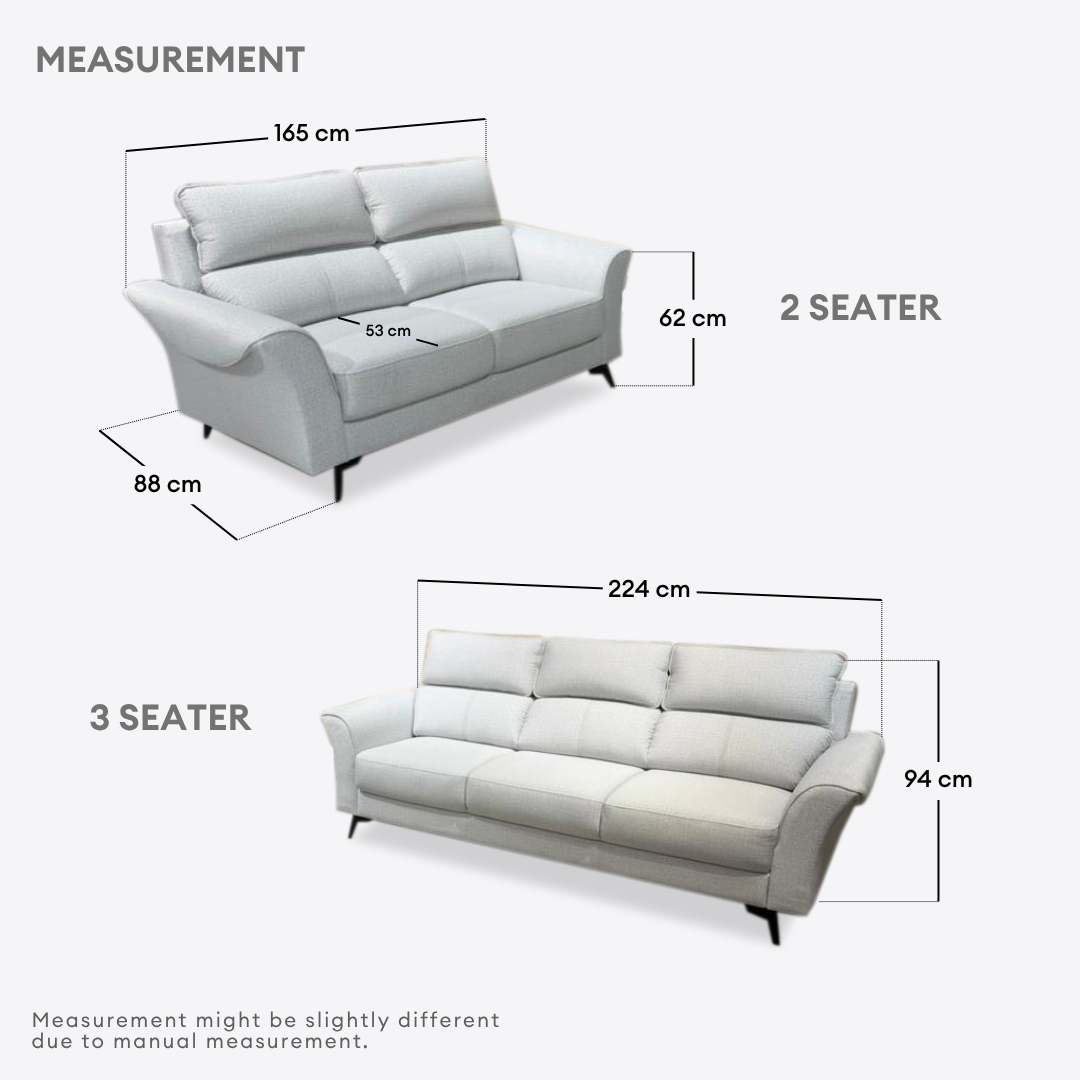 Senza 2+3 Seaters Sofa | 165-01
