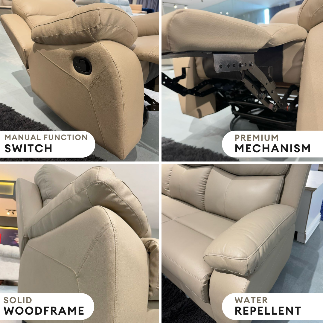 Deluxe 1+2+3 Seater Sofa Set