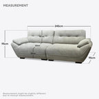 Velva 2+3 Seaters Sofa - Microgel Cushion | 163-01