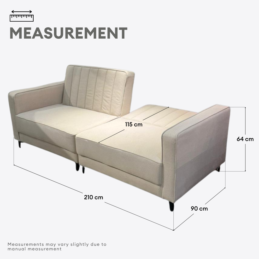 Hidra 3 Seater Sofa Bed | 108-31
