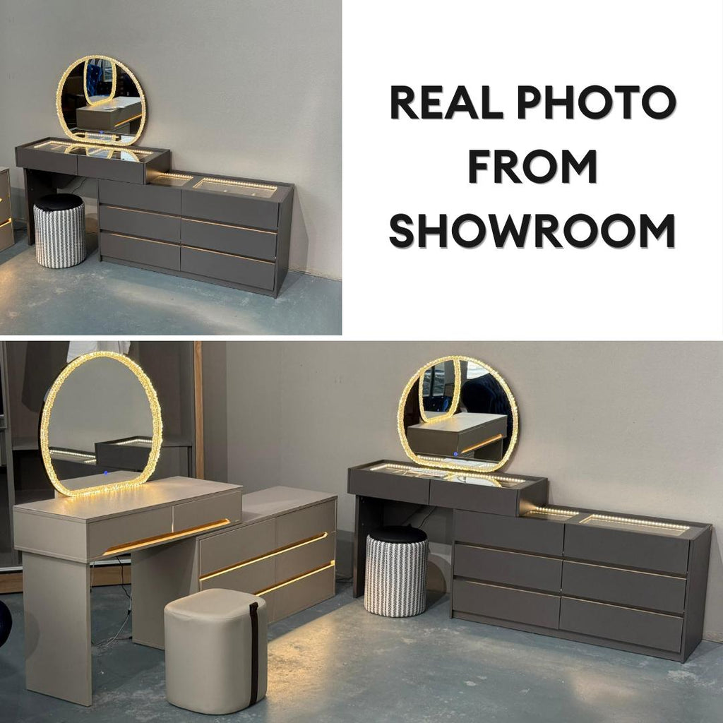 Crystal Halo Dressing Table | CH-A89