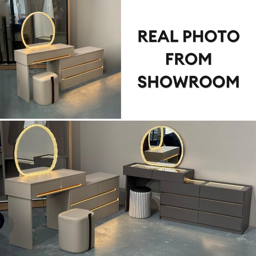 Golden Halo Dressing Table | CH-A71