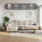 Isaac 4 Seaters + 1 Reversible Chaise Sofa | 151-31