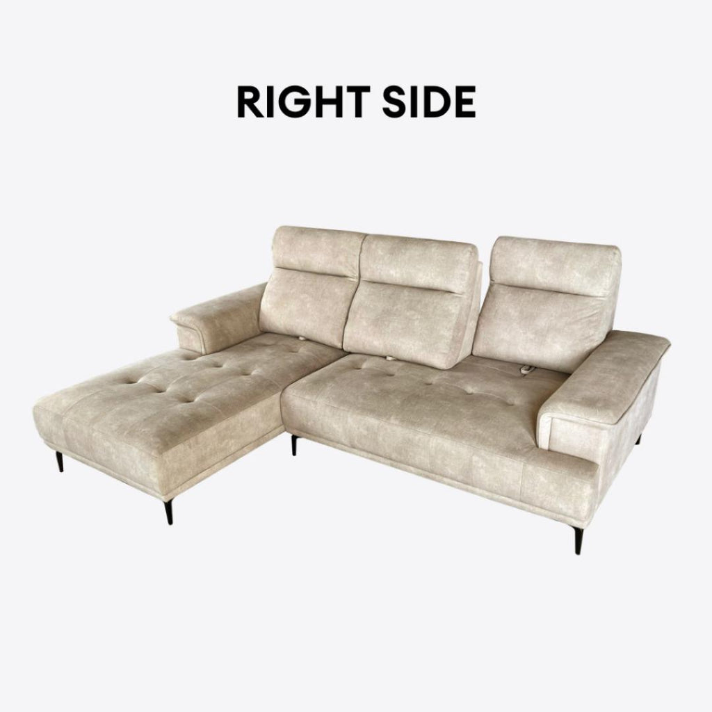 Cassian Pushback L-Shape Sofa | 151-10 / 151-20