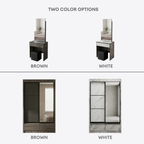 Zyphr White Bedroom Set of 3 - 4x6ft | 140-43 + 151-06