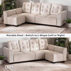Isaac 4 Seaters + 1 Reversible Chaise Sofa | 151-31