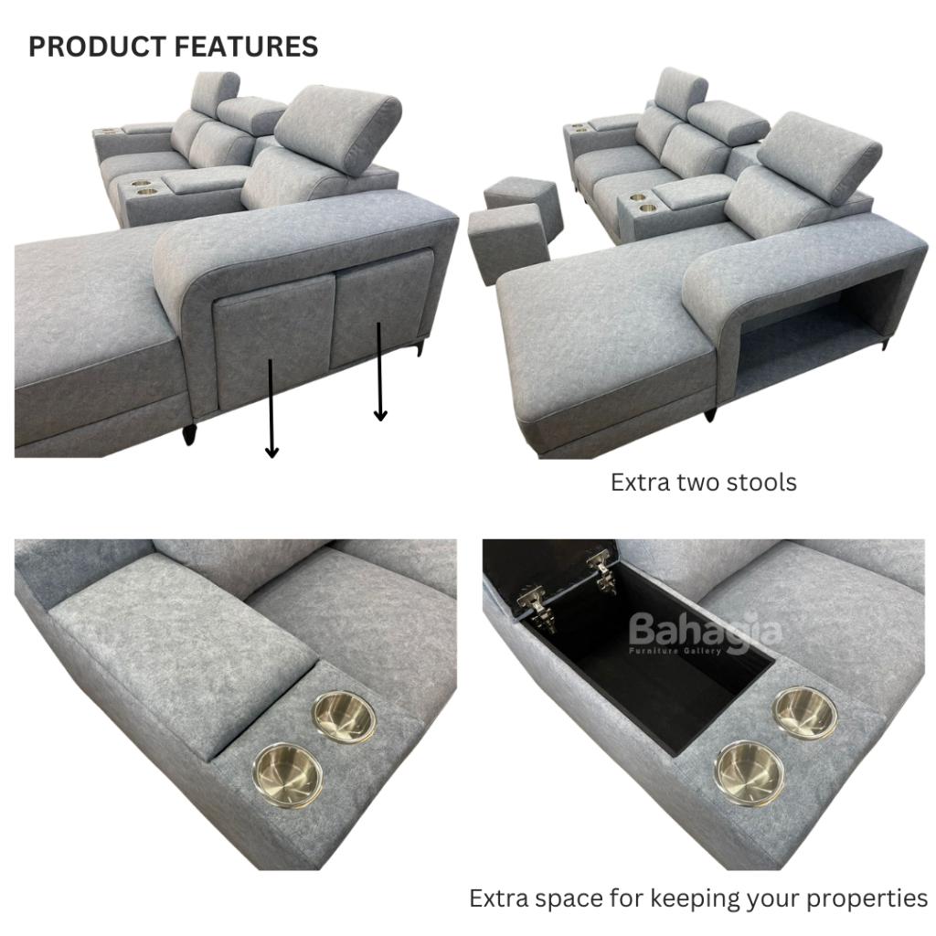 Fonley 3 Seater L-Shaped | 108-26