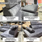 Harold 5 Seater Corner Sofa | 151-27 / 151-28