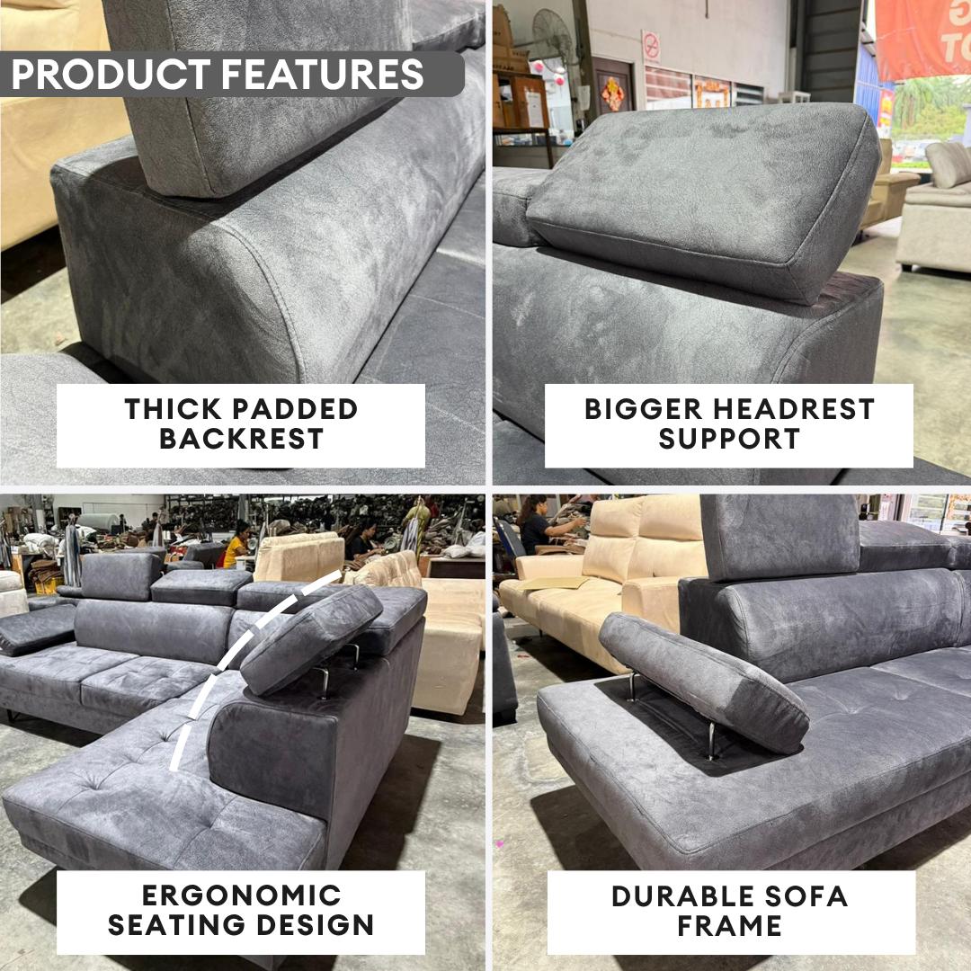 Harold 5 Seater Corner Sofa | 151-27 / 151-28
