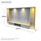 Zonk 8ft TV Cabinet | 150-06