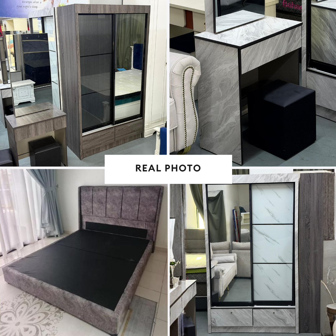 Zyphr White Bedroom Set of 3 - 4x6ft | 140-43 + 151-06