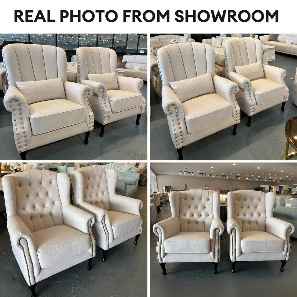 Grandeur Lounge Chair - Wing Chair | 162-07