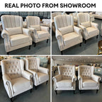 Grandeur Lounge Chair - Wing Chair | 162-07