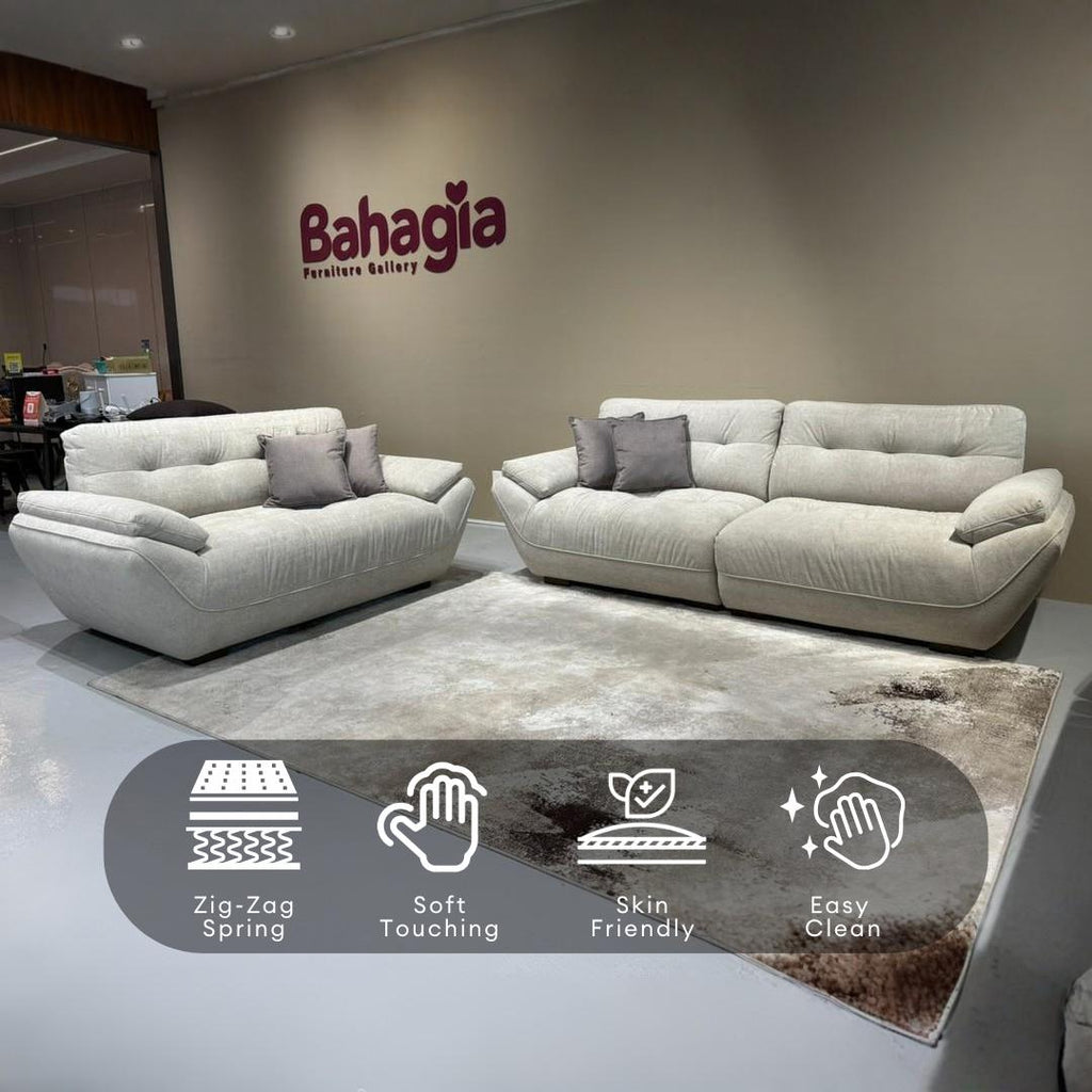 Velva 2+3 Seaters Sofa - Microgel Cushion | 163-01