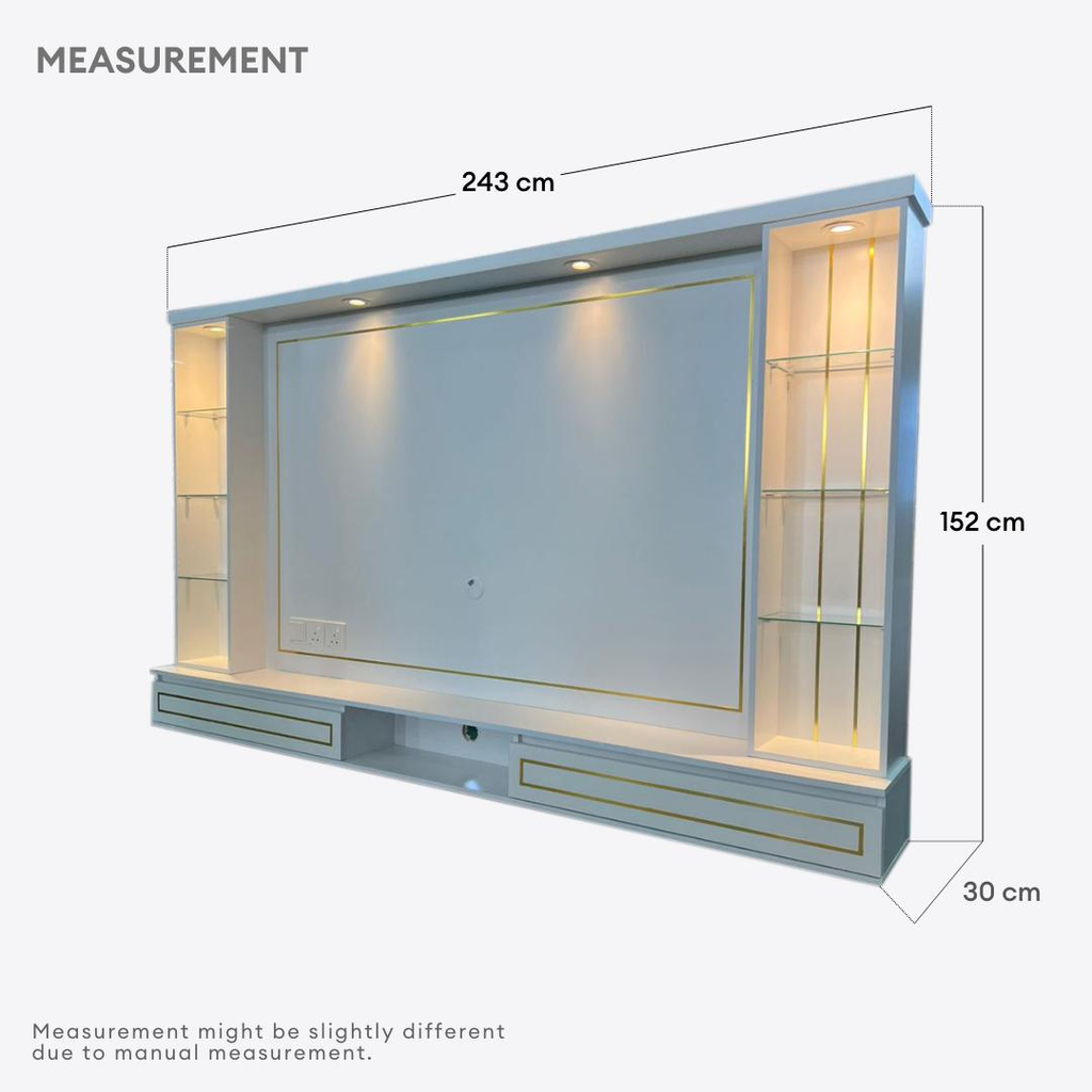 Nyla 8ft TV Cabinet | 150-11
