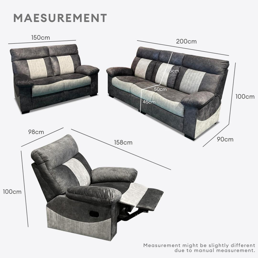 Maiden 1+2+3 Seaters Sofa Set | B156-55