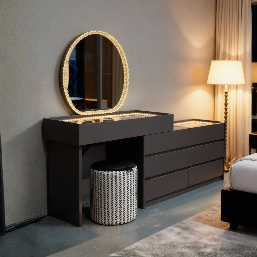 Crystal Halo Dressing Table | CH-A89