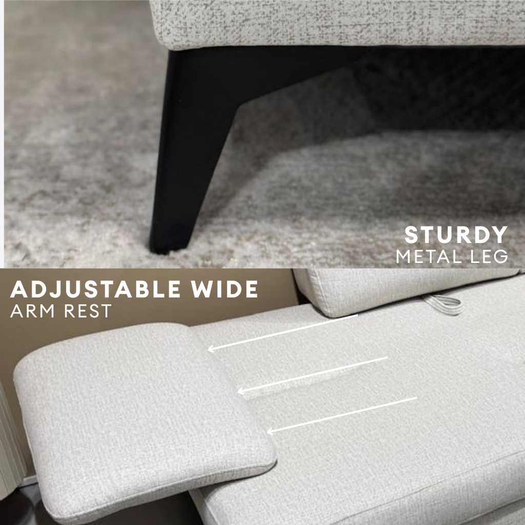 Colossus Pushback L-Shape Sofa | 165-02