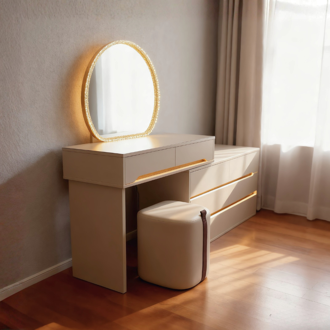 Golden Halo Dressing Table | CH-A71