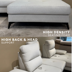 Colossus Pushback L-Shape Sofa | 165-02