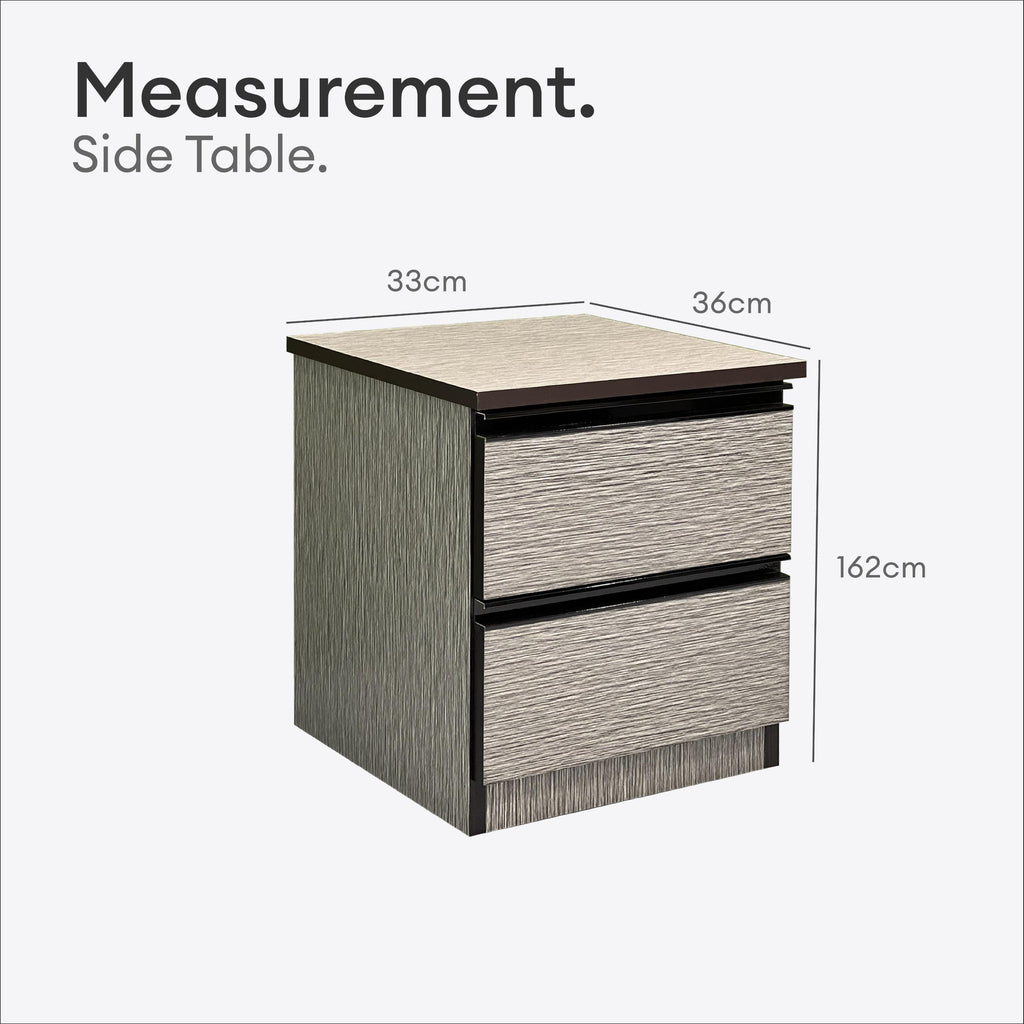 Milan Bedroom Set of 5 - 6/8x8ft | 142-62 + 140-03