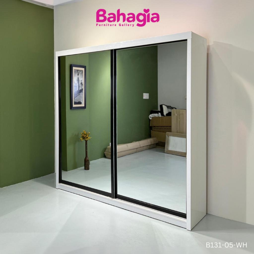 Bryan 8/6/5x8ft Wardrobe - Full Mirror Door | B 131-05