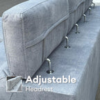 Herman 3 Seater L-Shape with extra Stools | 149-25