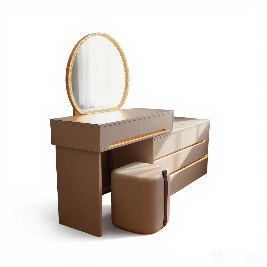 Golden Halo Dressing Table | CH-A71