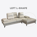 Colossus Pushback L-Shape Sofa | 142-75