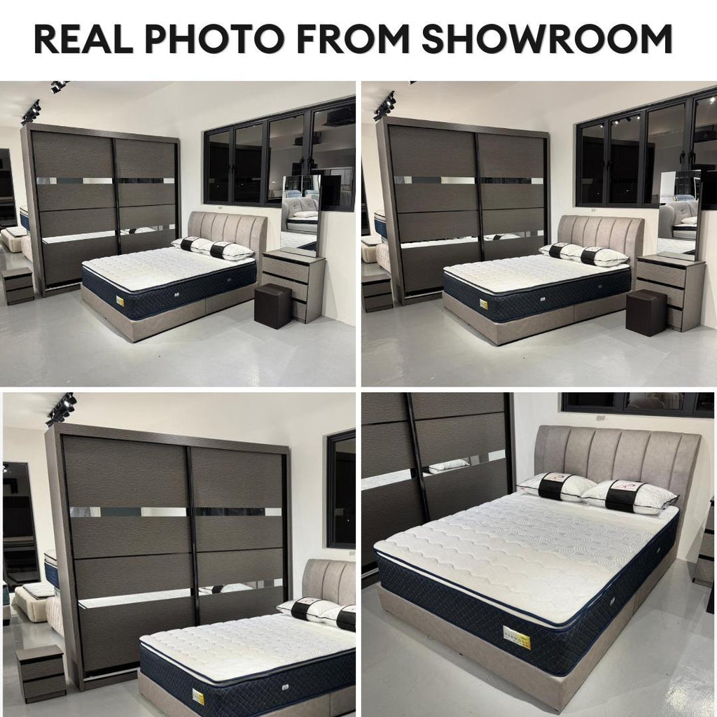 Milan Bedroom Set of 5 - 6/8x8ft | 142-62 + 140-03