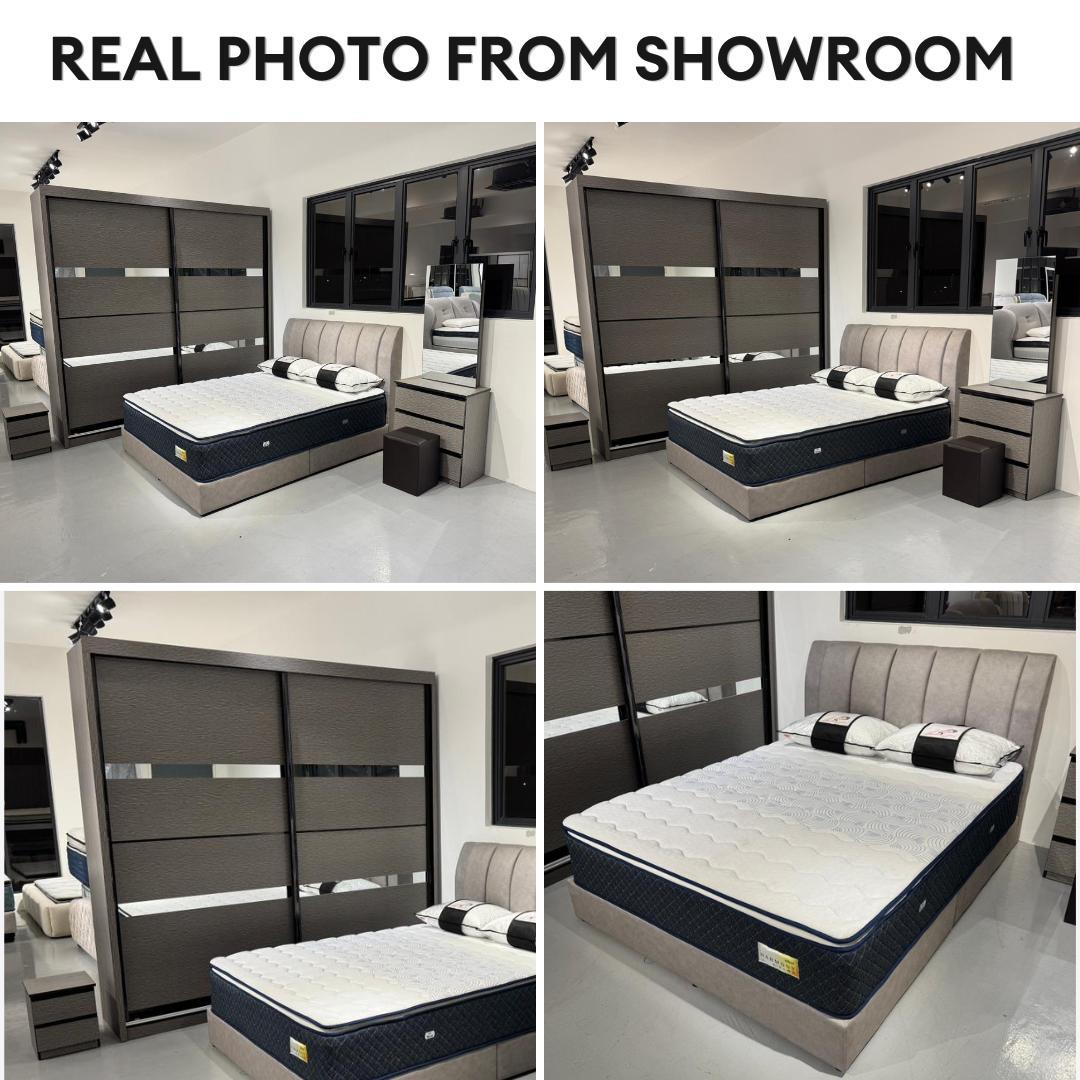Milan Bedroom Set of 5 - 6/8x8ft | 142-62 + 140-03