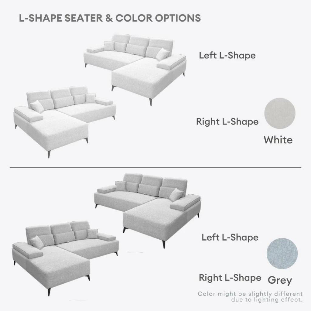 Dawson Pushback L-Shape Sofa | 149-12 / 149-13