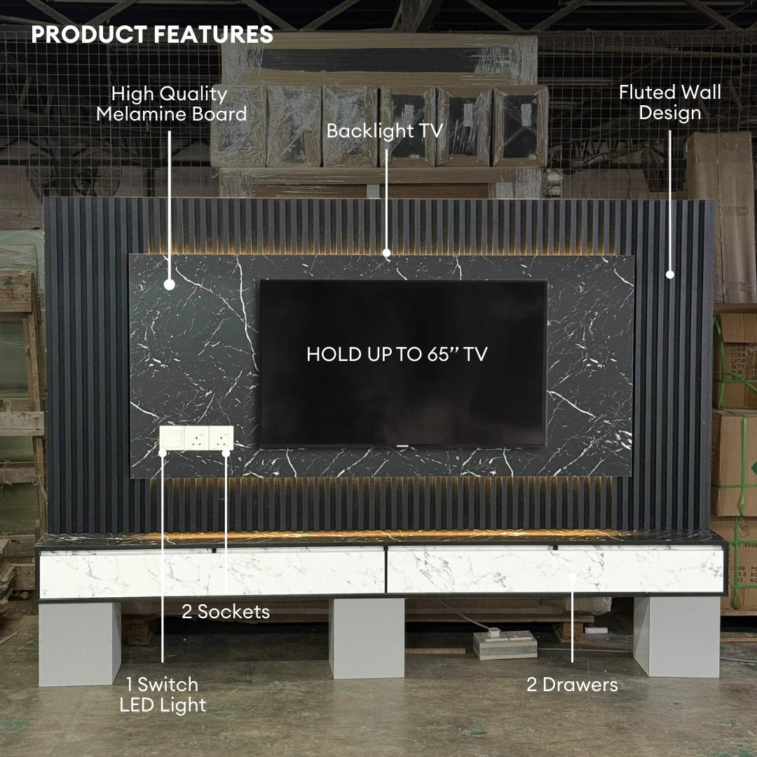 Valesso 8ft TV Cabinet | 150-30