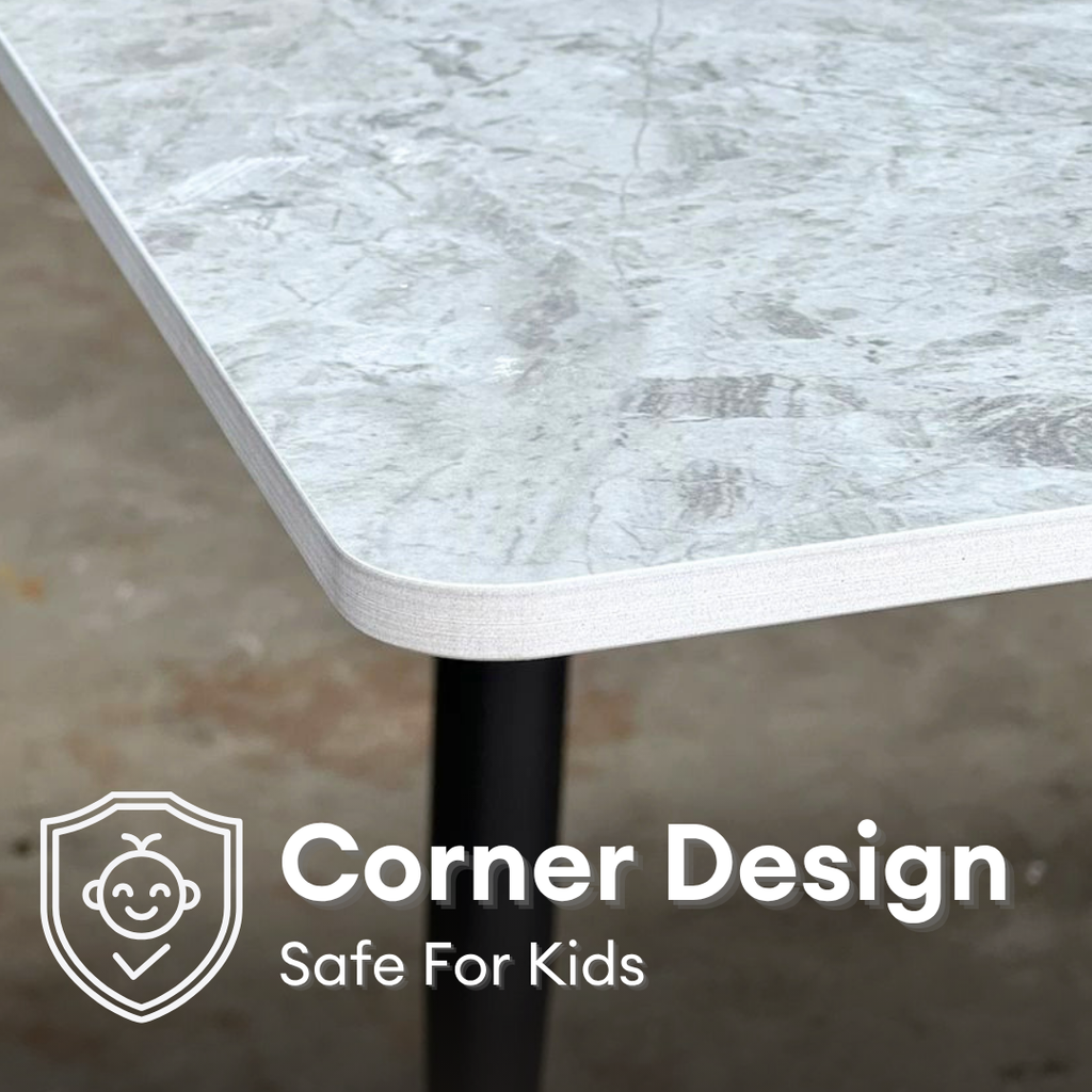 Elara 6s Sintered Stone Dining Set | TJ04-18