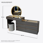 Crystal Halo Dressing Table | CH-A89