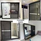 Marcus 5/6/8 x 8ft Wardrobe - Mid + Half Mirror Door | 140-47