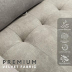 Cassian Pushback L-Shape Sofa | 151-10 / 151-20