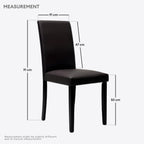 Lomon 6s Solid Rubberwood Dining Set | B18-133