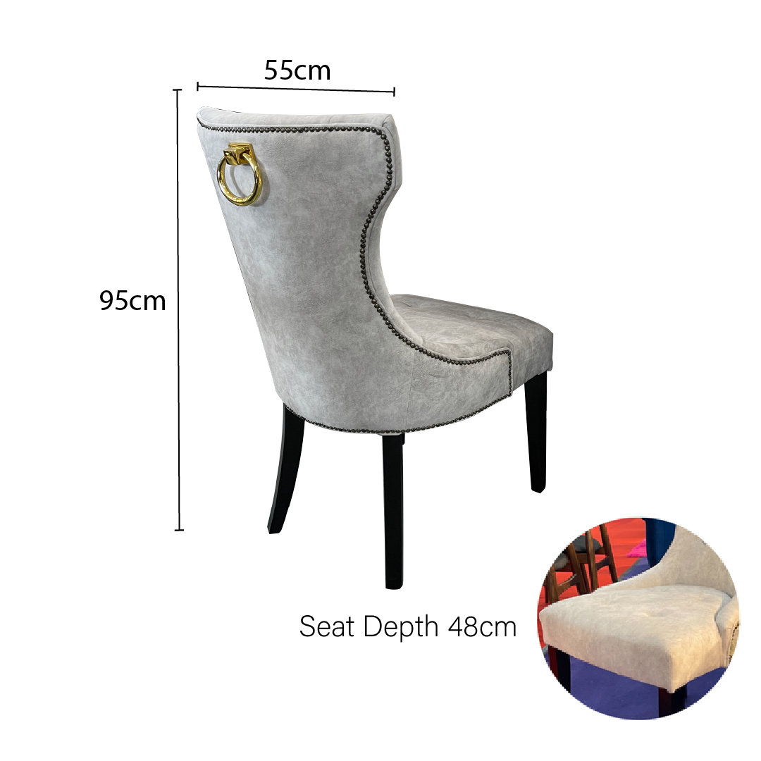Snowsky Marble Dining set 1+8