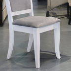 Clara 8s White Marble Dining Set | 126-09