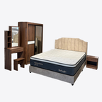 Xavier Brown Bedroom Set of 5 - 4x6ft | 150-33