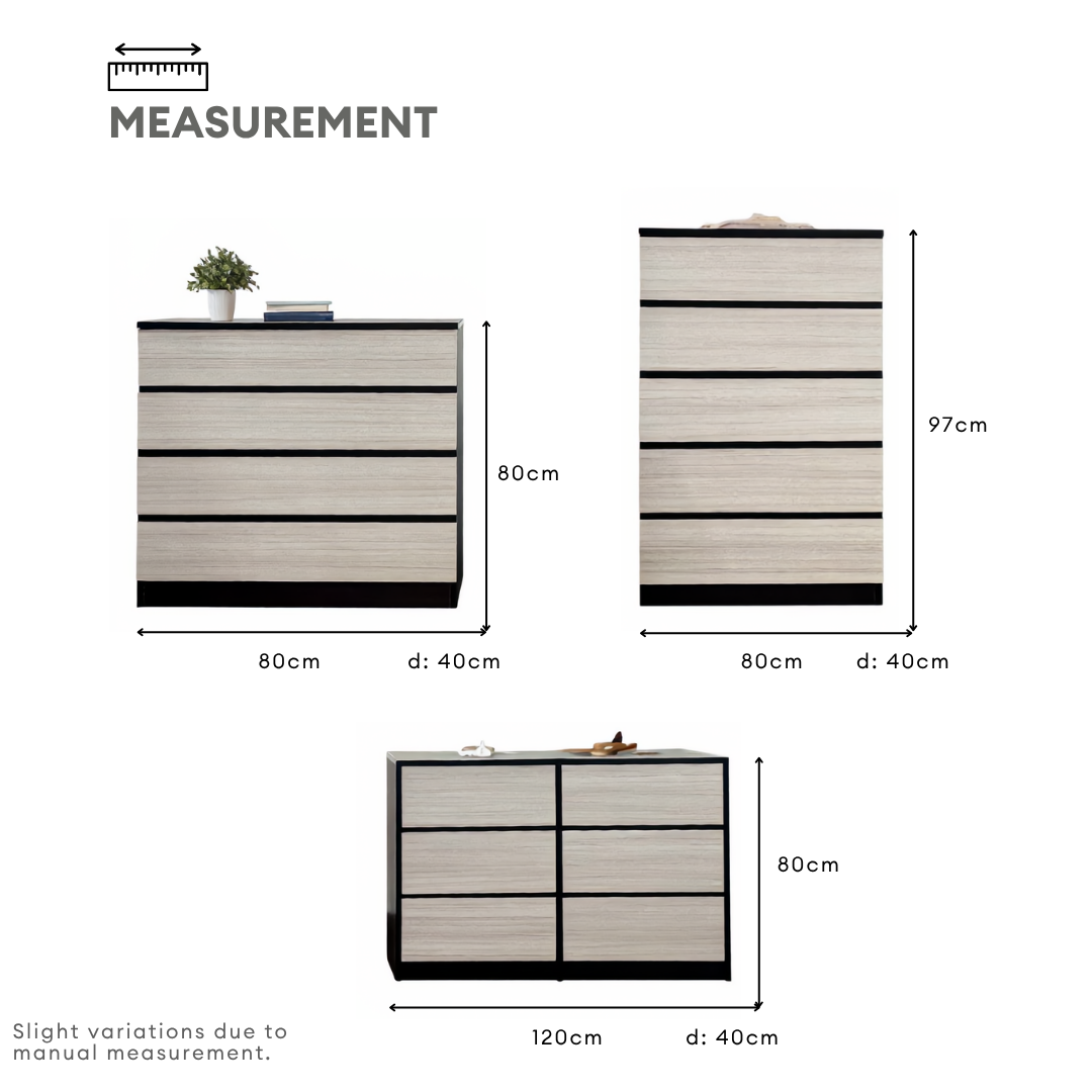 Alta Storage Chest of Drawer | 150-19 /20 /21
