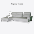 Sena Push Back L-Shape Sofa | 165-03