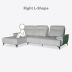 Sena Push Back L-Shape Sofa | 165-03