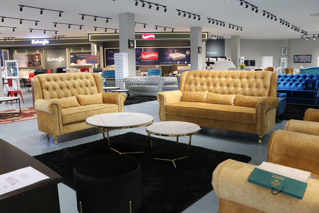 Paloma 2+3 Seaters Chesterfield Sofa Set | B 142-11