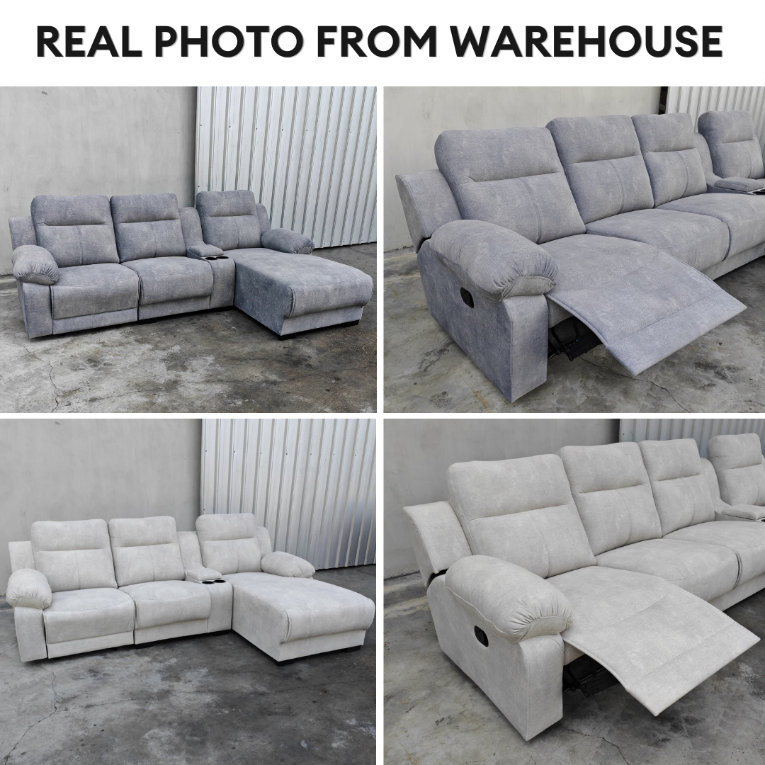 Haedy 3/4 Seaters L-Shape Sofa | 149-20 / 149-17