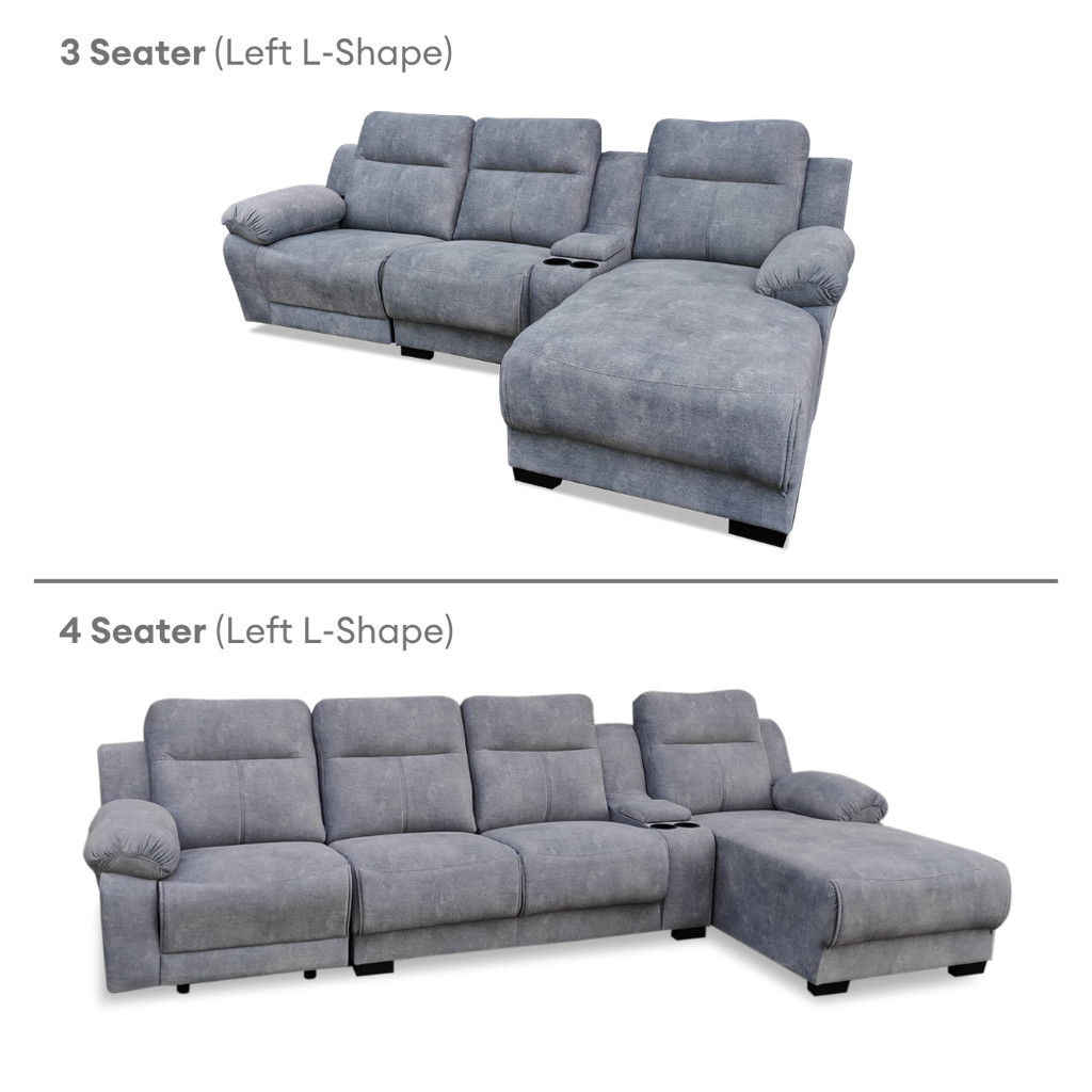 Haedy 3/4 Seaters L-Shape Sofa | 149-20 / 149-17