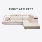 Harold 5 Seater Corner Sofa | 151-27 / 151-28